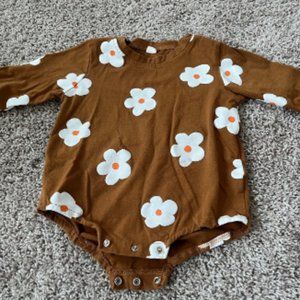 🤍4/$25 Toddler long sleeve daisy romper